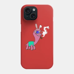 Turtle Rabbit Guy No Smoking Just Got a Pipe Phone Case