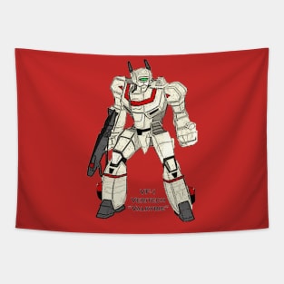 VF-1 Valkyrie Green Visor Tapestry