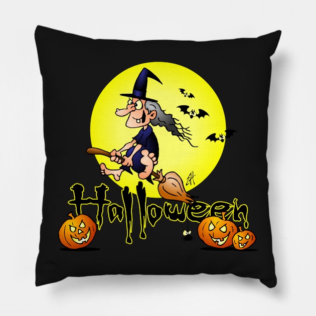 Halloween Pillow by Cardvibes