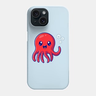 Cute Octopus Cartoon Phone Case