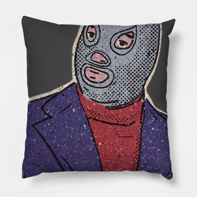 Santo! Pillow by YesElliott