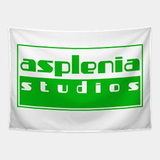 Asplenia Studios logo (green) Tapestry