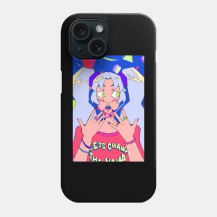 Miku Hatsune Gasp! Phone Case