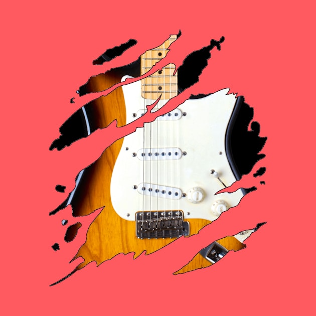 Stratocaster brown Soul by Flyingpanda