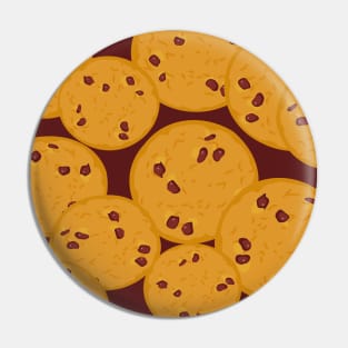 Chocolate chip cookie Pin
