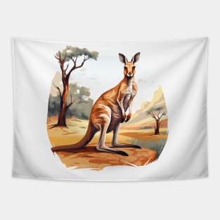 Cute Kangaroo Tapestry