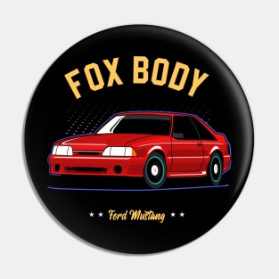 Muscle Cars Fox Body Pin