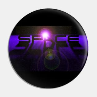 Space Design - Purple Pin