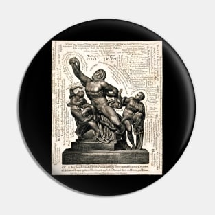 William Blake - Laocoon vintage design Pin