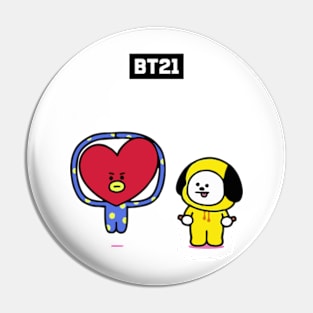 bt21 bts exclusive design 10 Pin