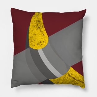 Banana Art For Scale Pillow