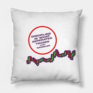 Discipline Trader Pillow