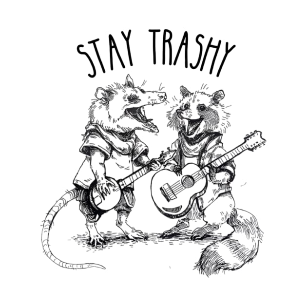 Stay Trashy T-Shirt by L3GENDS