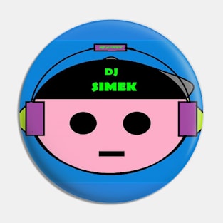 Logo ``Dj Simek´´ Pin