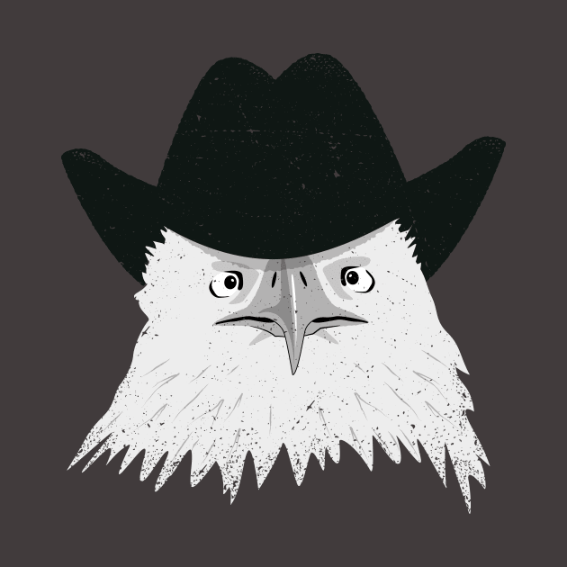 Eagle Cowboy Hipster by propellerhead