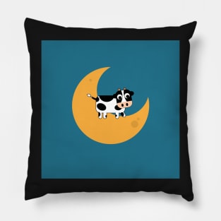 Moon Cow Pillow