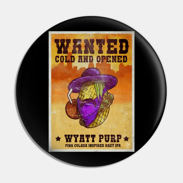 Wyatt Purp Pin by BeerTastingHouston