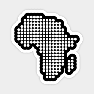 Africa Dots Magnet
