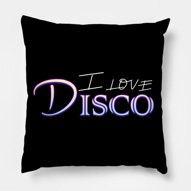 I love disco #2 Pillow by archila