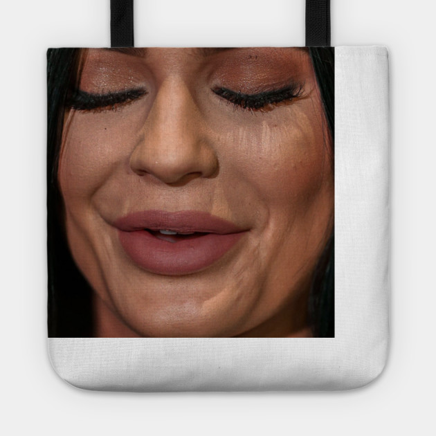 Kylie Jenner Lip Meme Shirt Kylie Jenner Lips Sac Fourre Tout