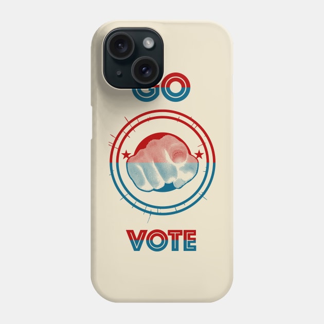 Go Vote Phone Case by NeilGlover