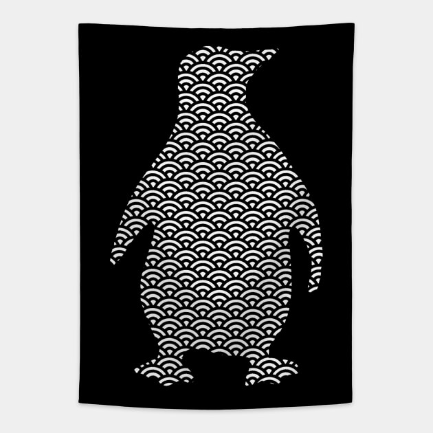 penguin pattern Tapestry by comecuba67