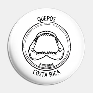 Quepos Costa Rica Shark Pin