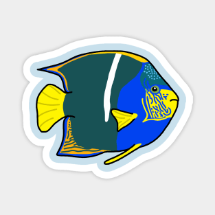 Kings Angelfish Magnet