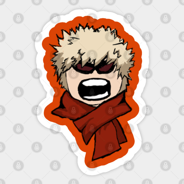 Bakugo Meme Bakugou Katsuki Boku No Hero Academia Sticker