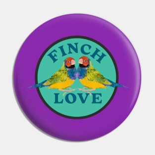 Finch Bird Love Pin
