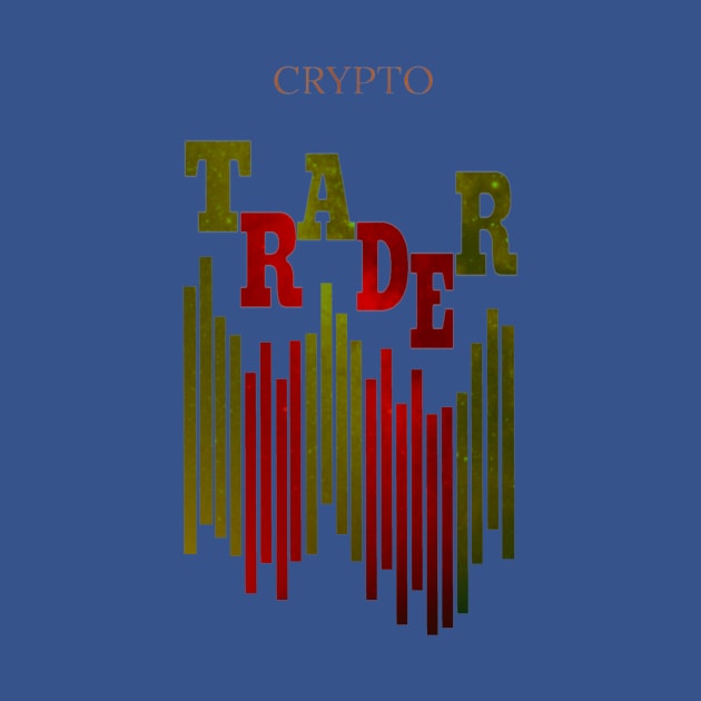 CRYPTO TRADER (COSMIC) / BLUE by Bluespider