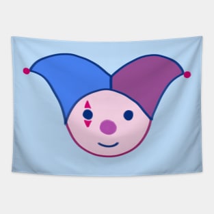 Bisexual Pride Clown Tapestry