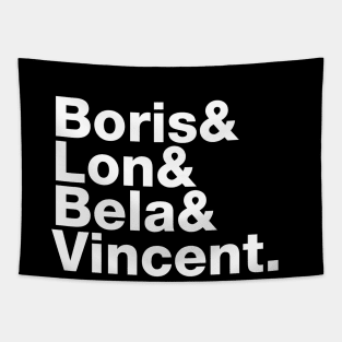 Fab 4 of Classic Horror: Experimental Jetset Tapestry