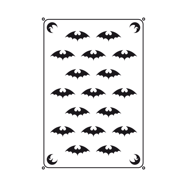 Mystic Bat black Card by theclast