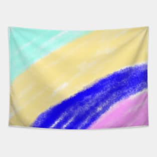 Colorful watercolor abstract texture art Tapestry