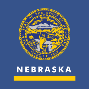 Nebraska State Flag T-Shirt