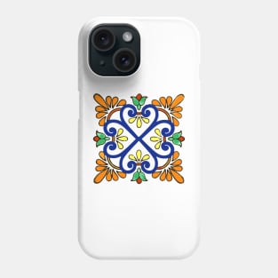 Talavera Burnt Orange Wings Phone Case