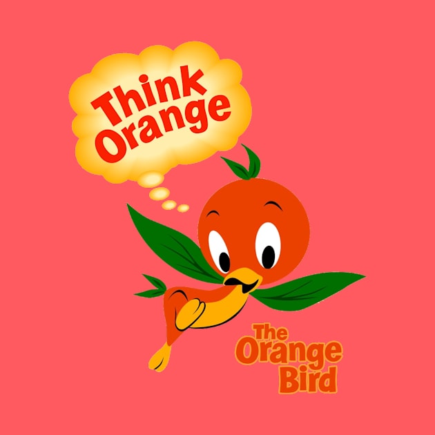 Orange Bird by Mouse Magic with John and Joie