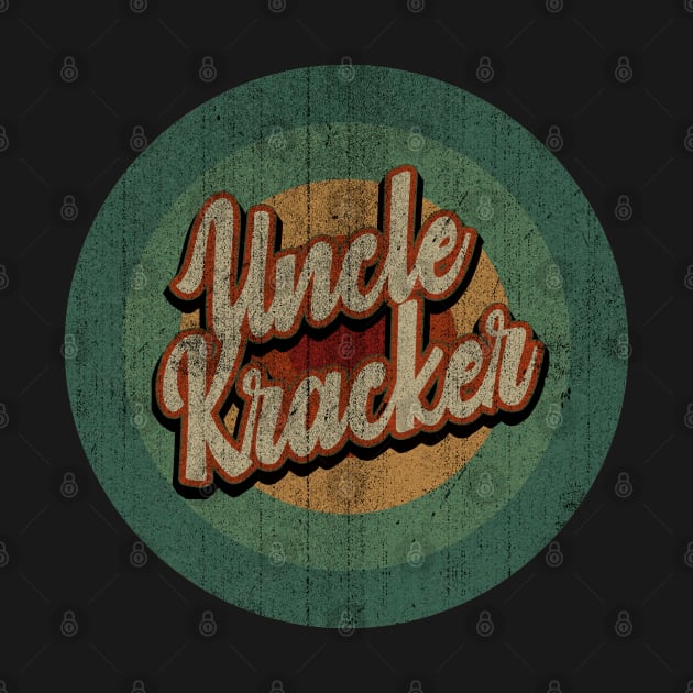 Circle Retro Vintage Uncle Kracker by Jokowow