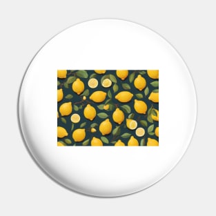 Lemon Pattern Harvest Field Product Vintage Since Pin