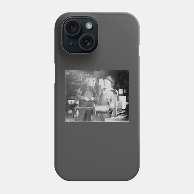 Metal Worker, Tin Worker Phone Case by Vintage Photos