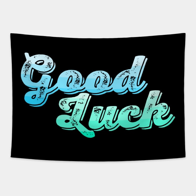 Good Luck Tapestry by Kufic Studio