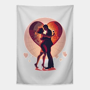 Discover True Romance: Art, Creativity and Connections for Valentine's Day and Lovers' Day Tapestry