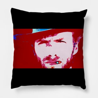 clint eastwood Pillow