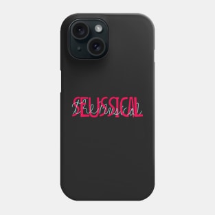 Seussical the musical Broadway suessical cursive Phone Case