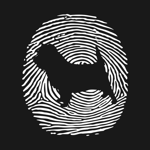 Cairn Terrier DNA Fingerprint I Dog Cairn Terrier by Shirtjaeger