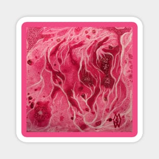 Capillaries flow abstract Magnet