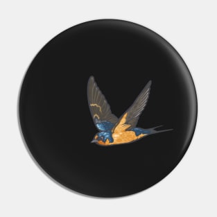 Barn Swallow Pin