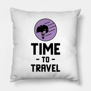 Time To Travel - Cycling Pillow