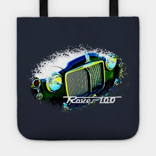 Rover P4 100 1960s British classic car elements Tote